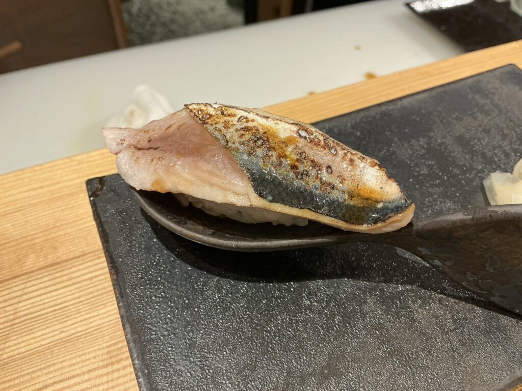 寿司こまちのサンマ