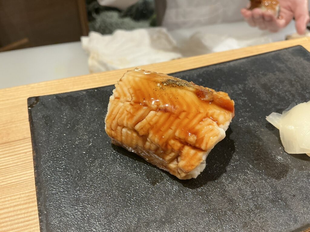 寿司こまちのアナゴ