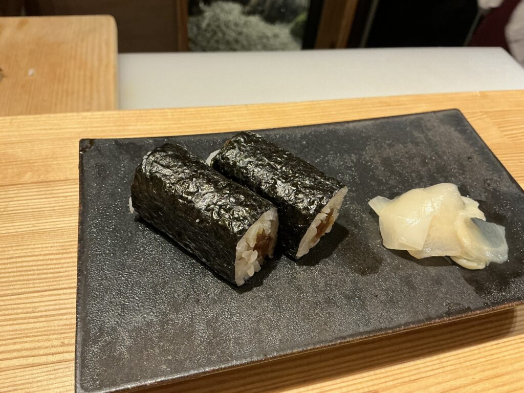 寿司こまちのカンピョウ