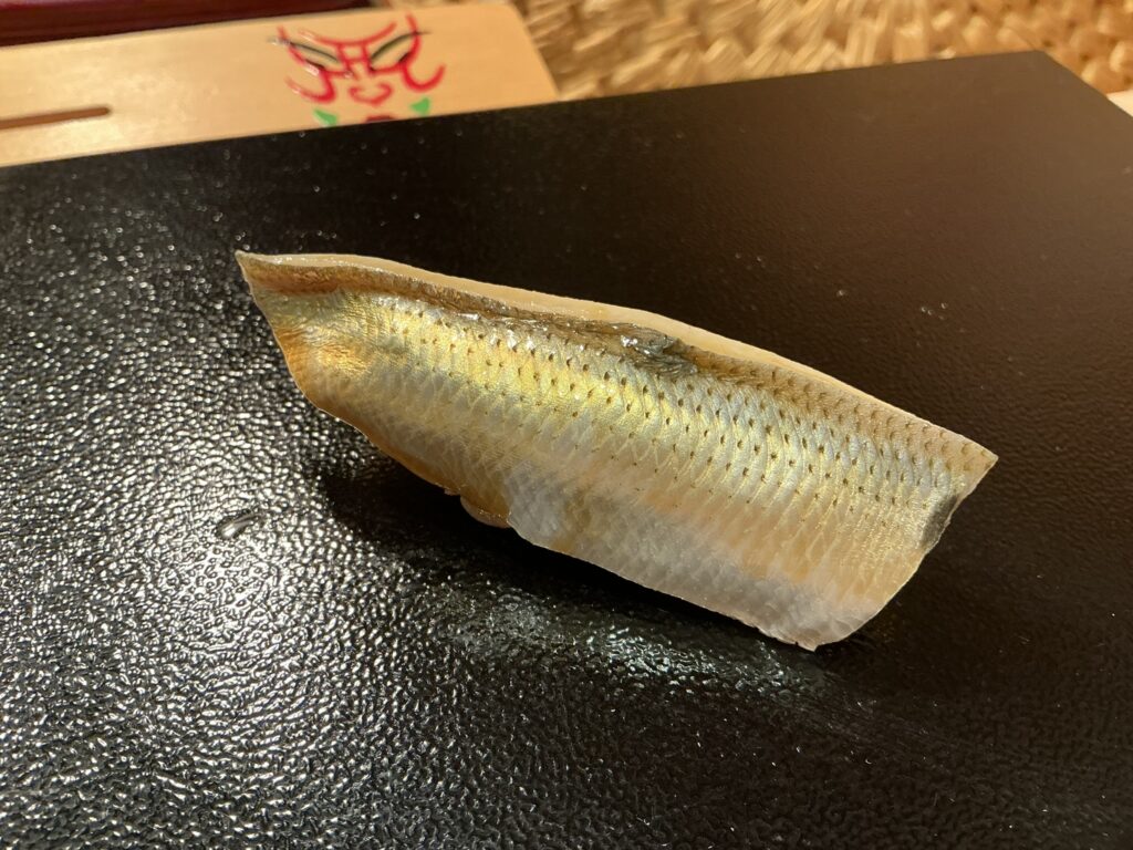 すし良月のコハダ