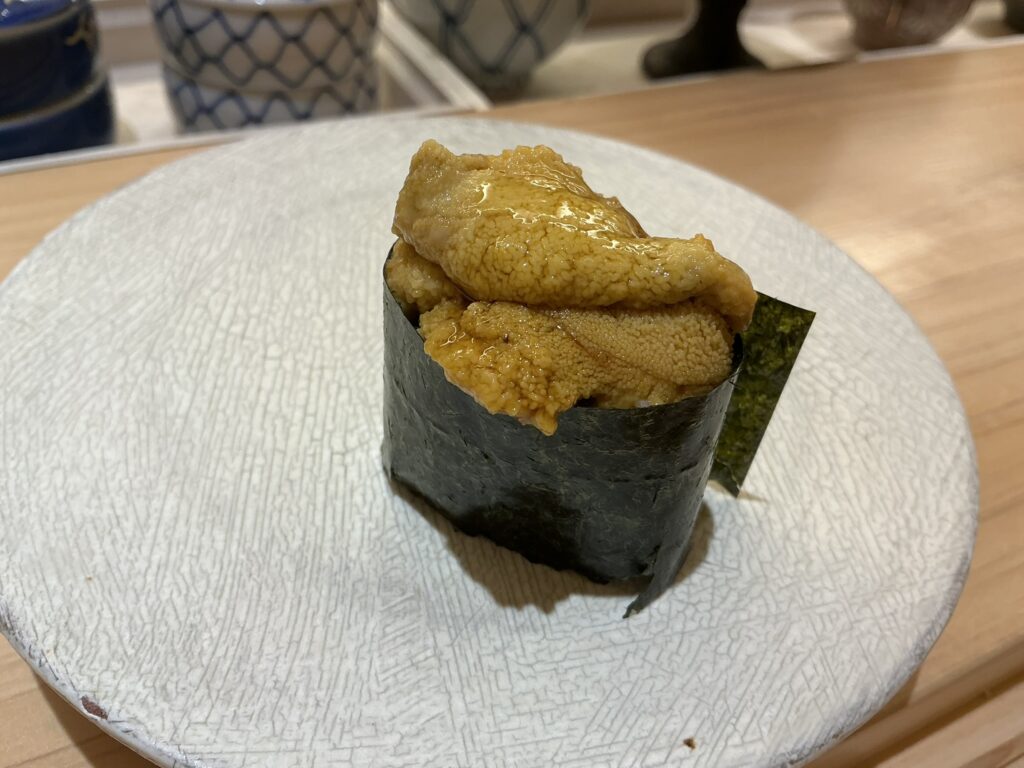 鮨侑じのウニ