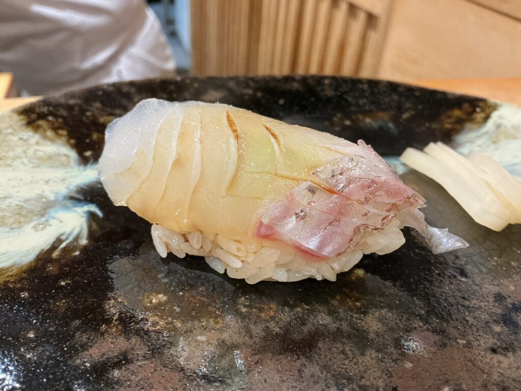 鮨美幸のマダイ