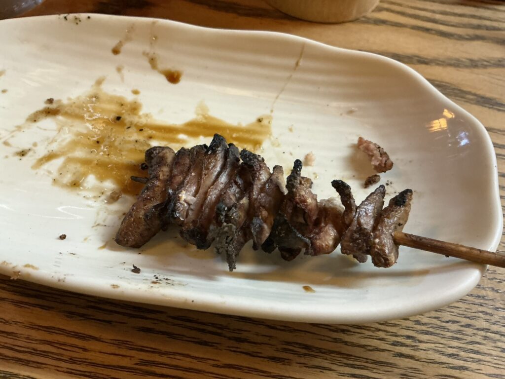 かぶとのレバー