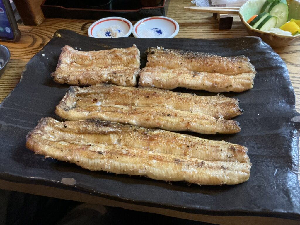 かぶとの白焼き