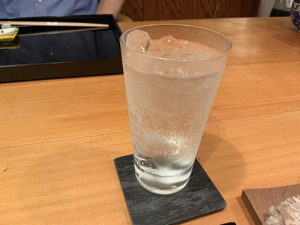 日本料理四四A2の麦焼酎