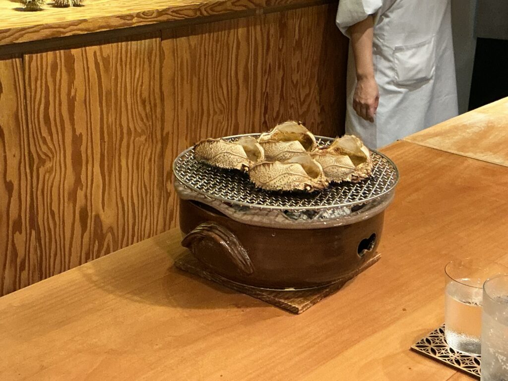 日本料理四四A2のケガニ