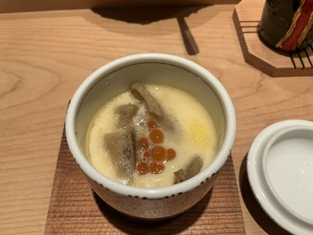 浅草壽司清の茶碗蒸し