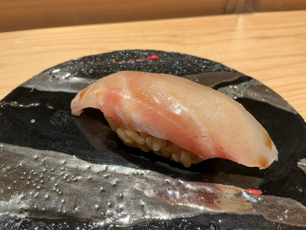 浅草壽司清のシロアマダイ
