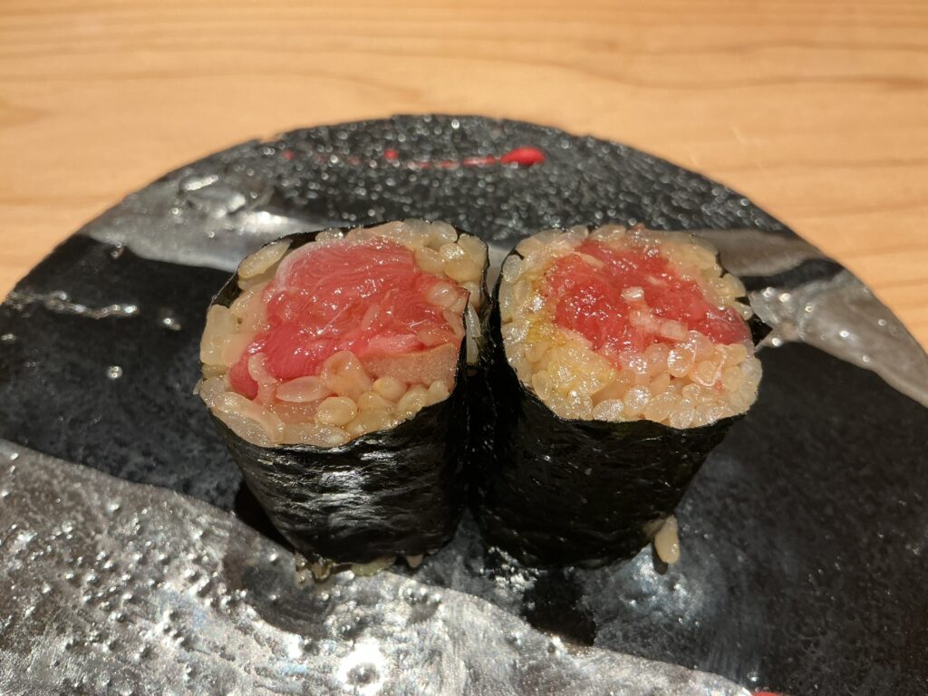 浅草壽司清のネギトロ