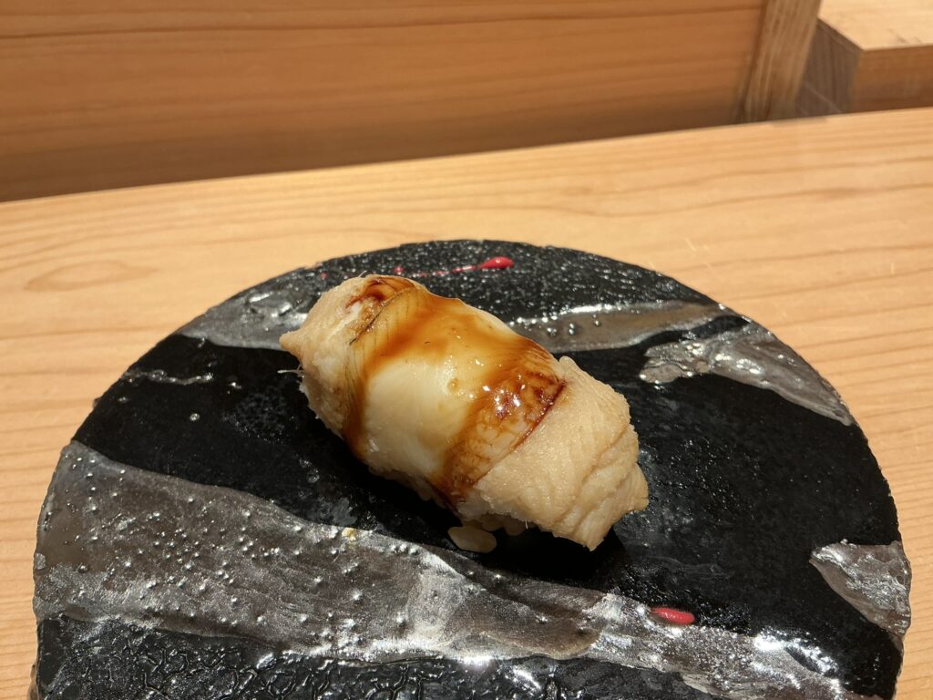 浅草壽司清のアナゴ