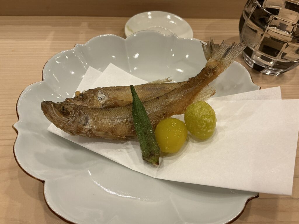 鮨桂太のシシャモ