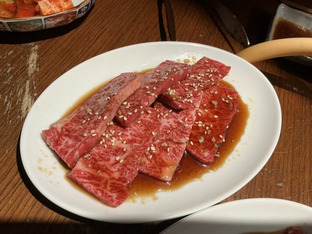 王道焼肉豆だいふくのハラミ