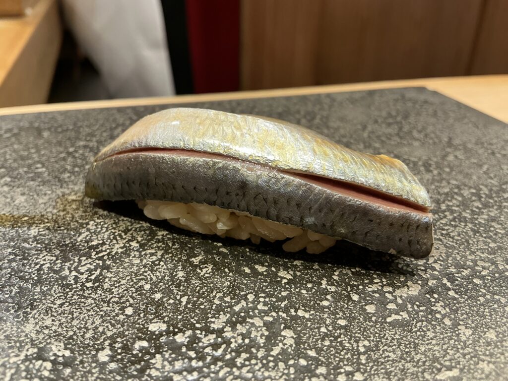 鮨結う翼のイワシ