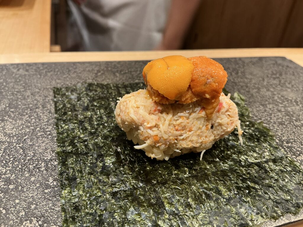 鮨結う翼の港区巻き