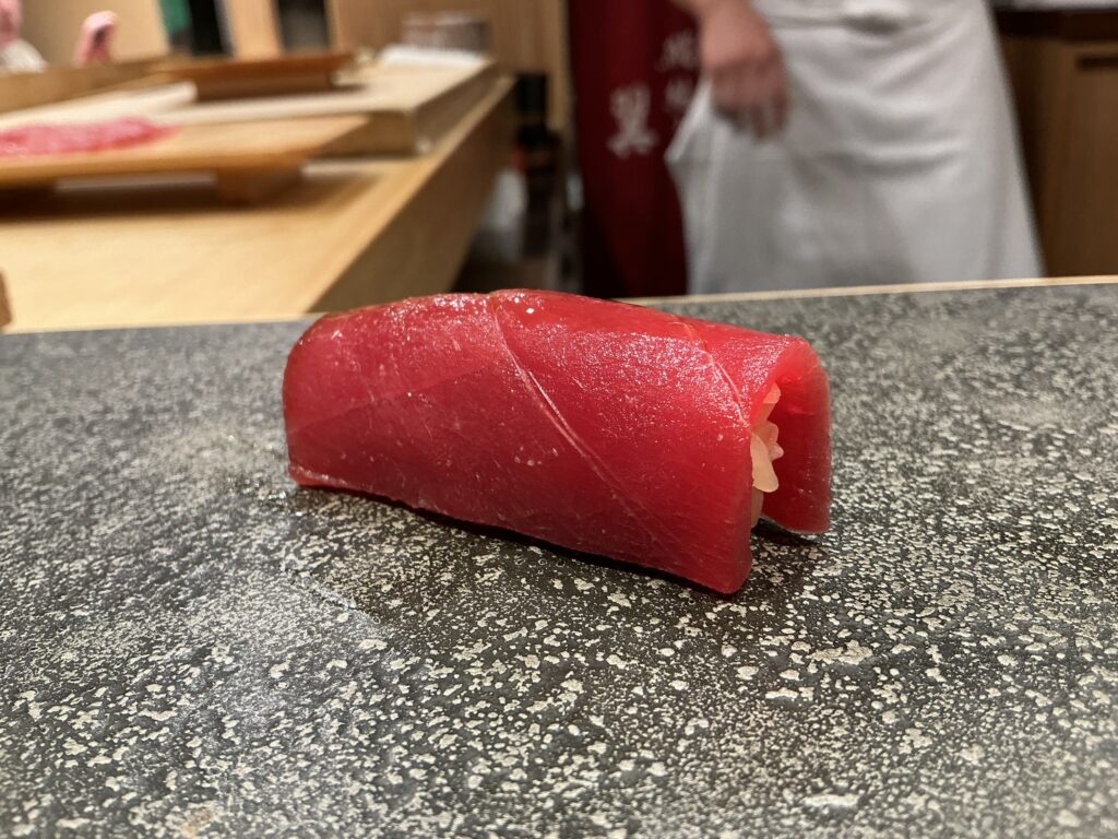 鮨結う翼の赤身