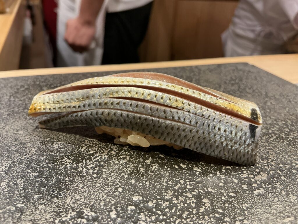 鮨結う翼のコハダ