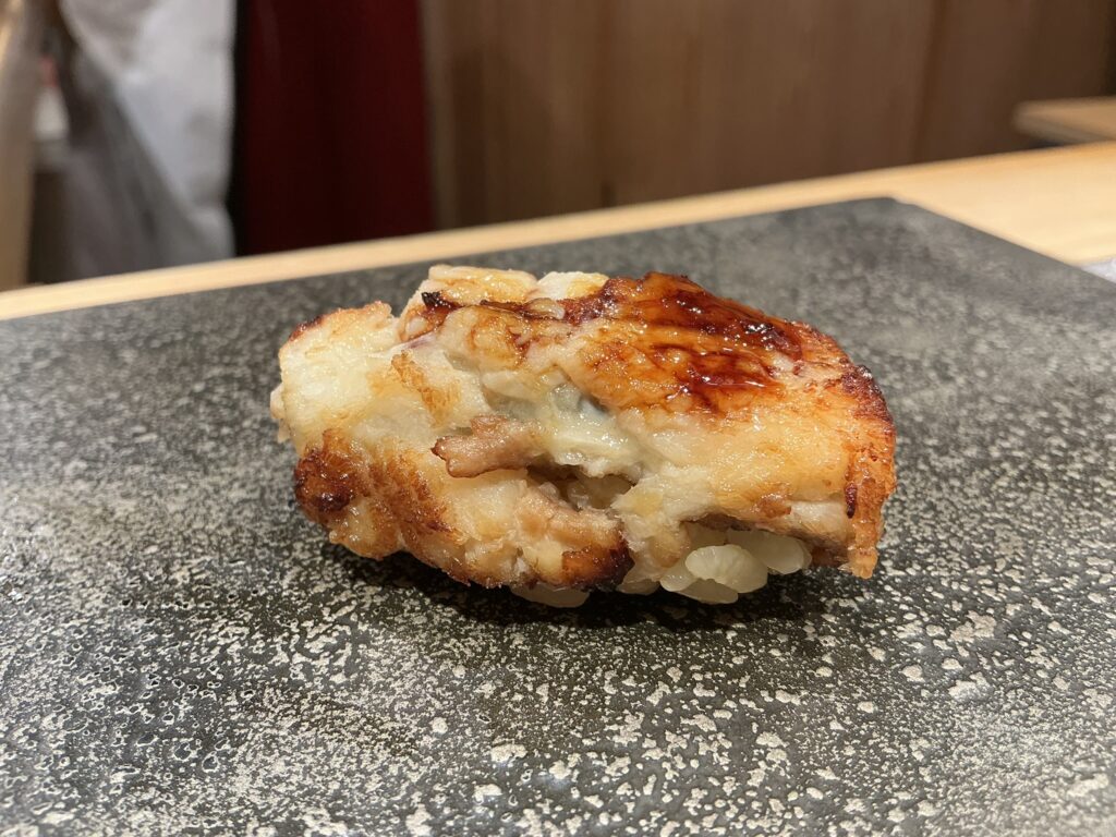 鮨結う翼のアナゴ