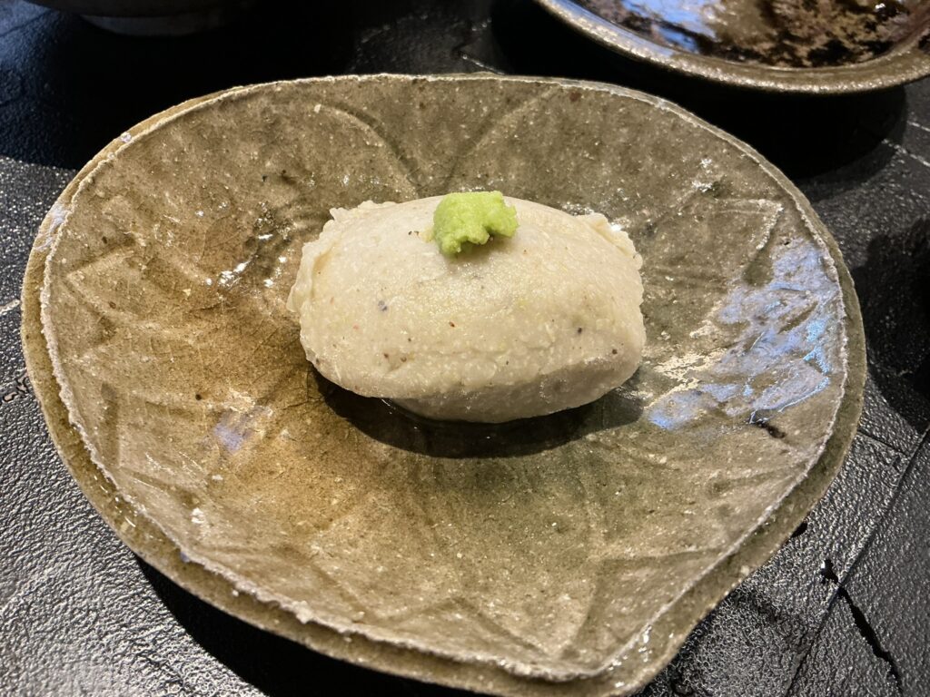 天々蕎々うめ庵のそばがき