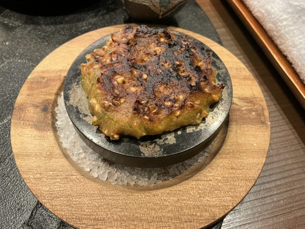天々蕎々うめ庵の焼き味噌