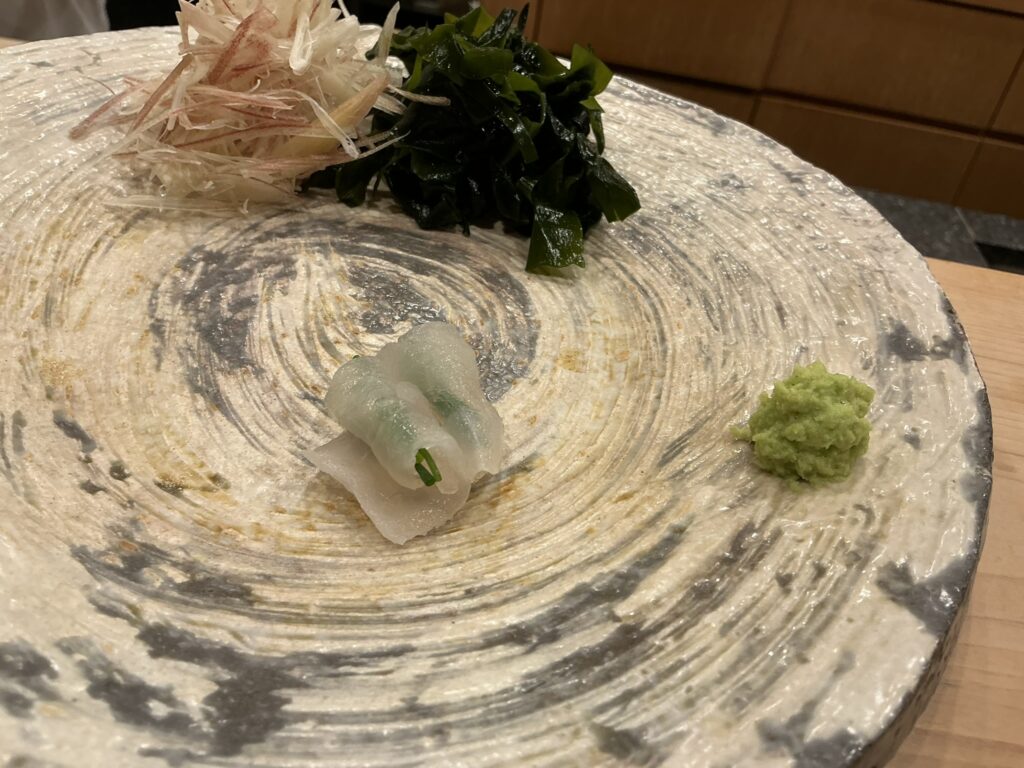 なか條のカワハギ