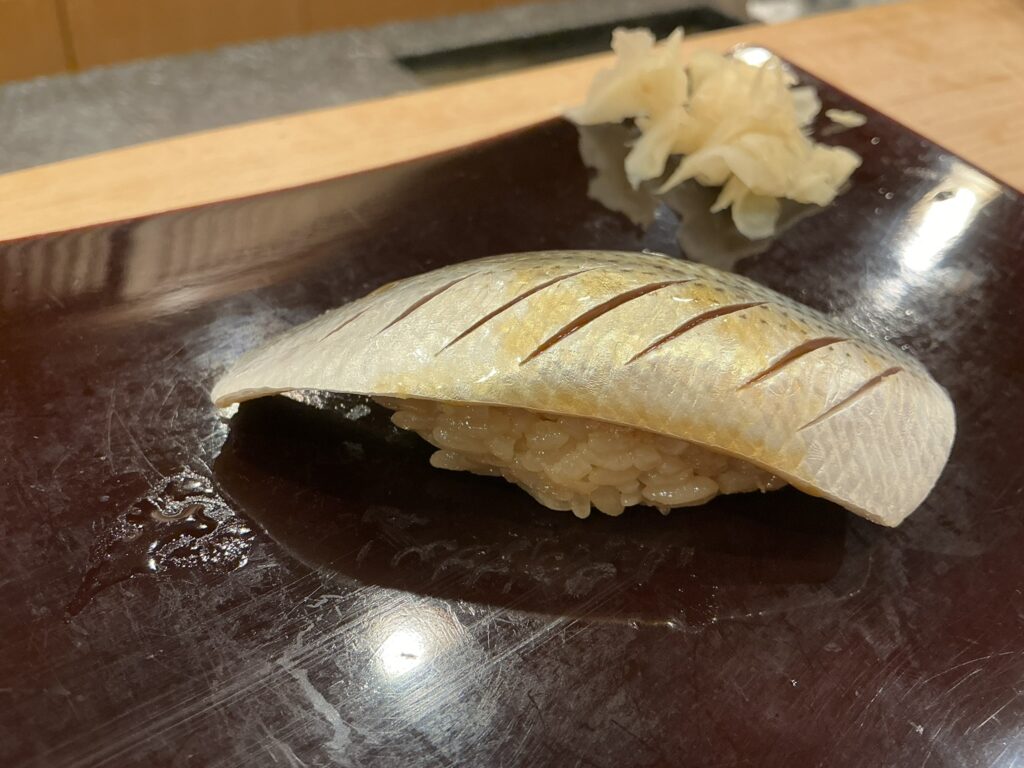 なか條のコハダ