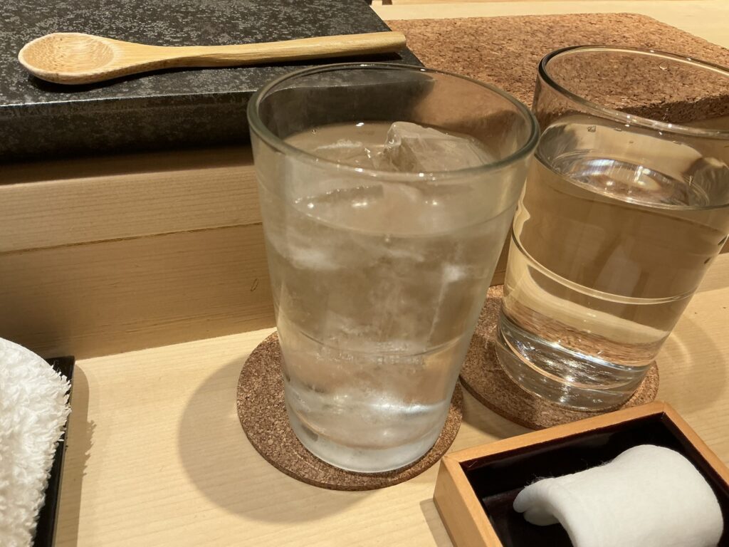 鮨結う紬の麦焼酎