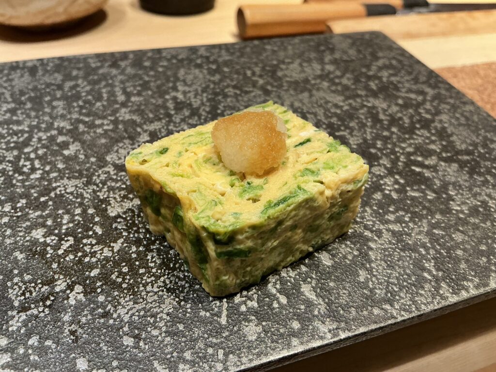 鮨結う紬の玉子