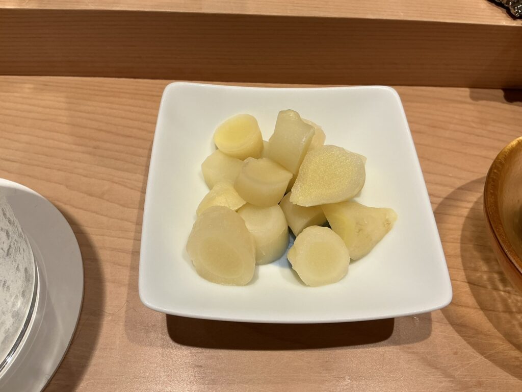 浅草壽司清のガリ