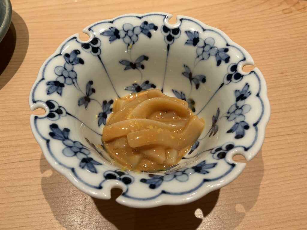 浅草壽司清の塩辛