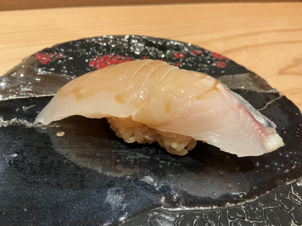 浅草壽司清のサワラ