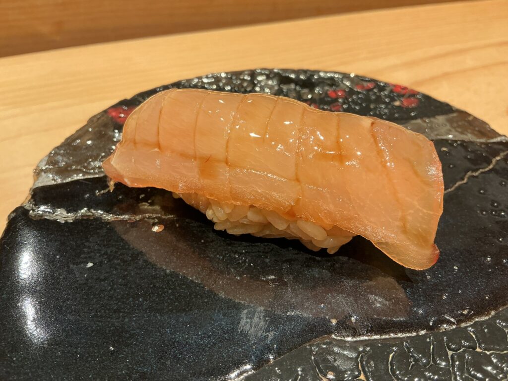 浅草壽司清のシロカワカジキ