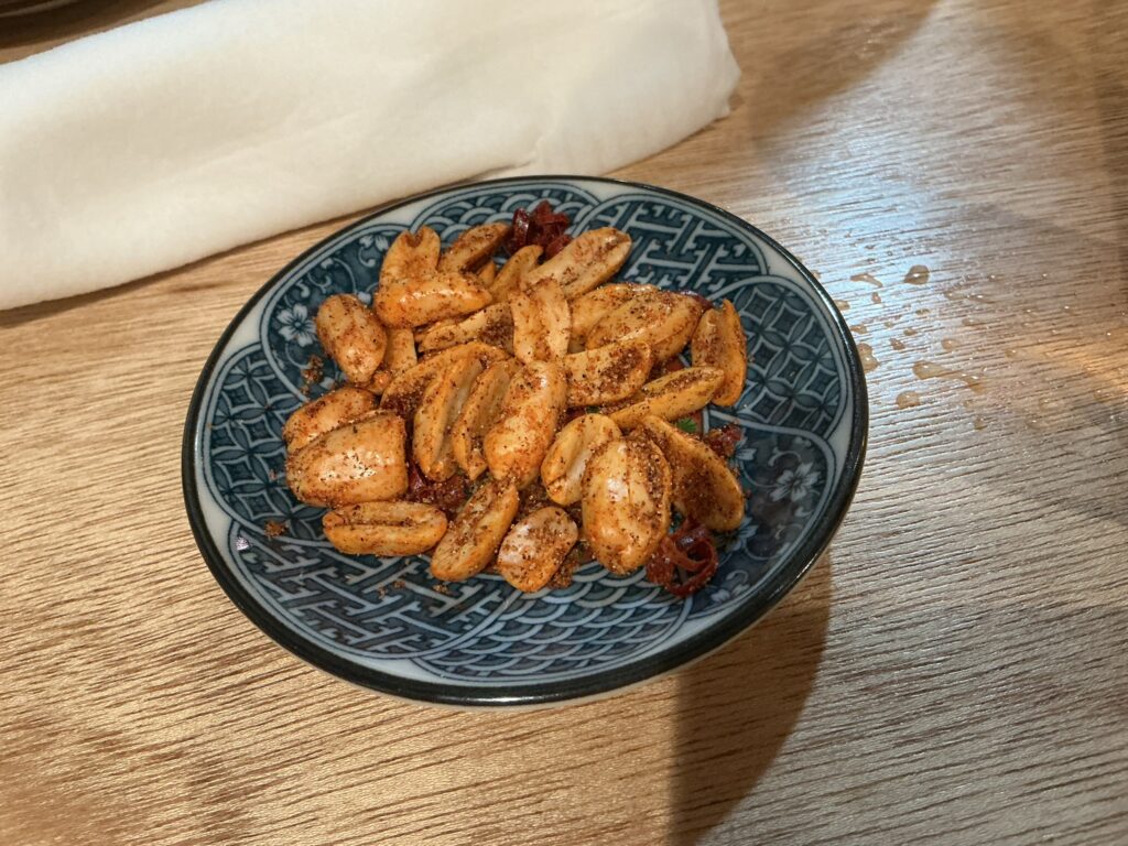 ルポンの麻辣ピーナッツ