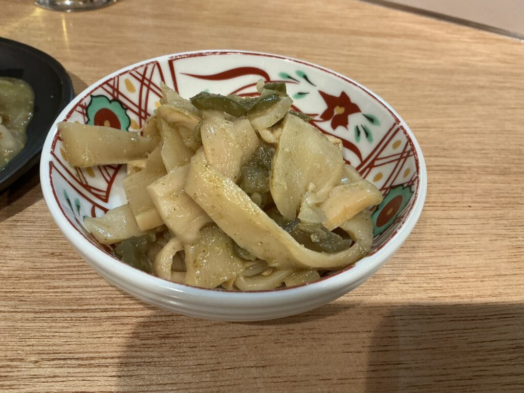 ルポンの青唐辛子メンマ