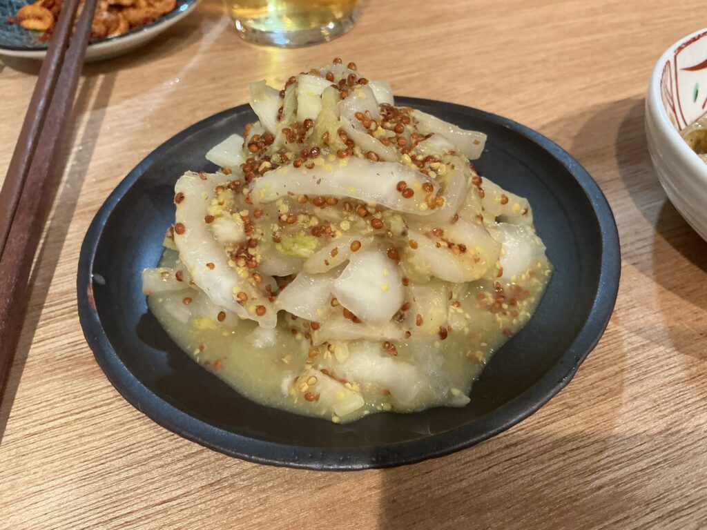 ルポンの白菜マスタード