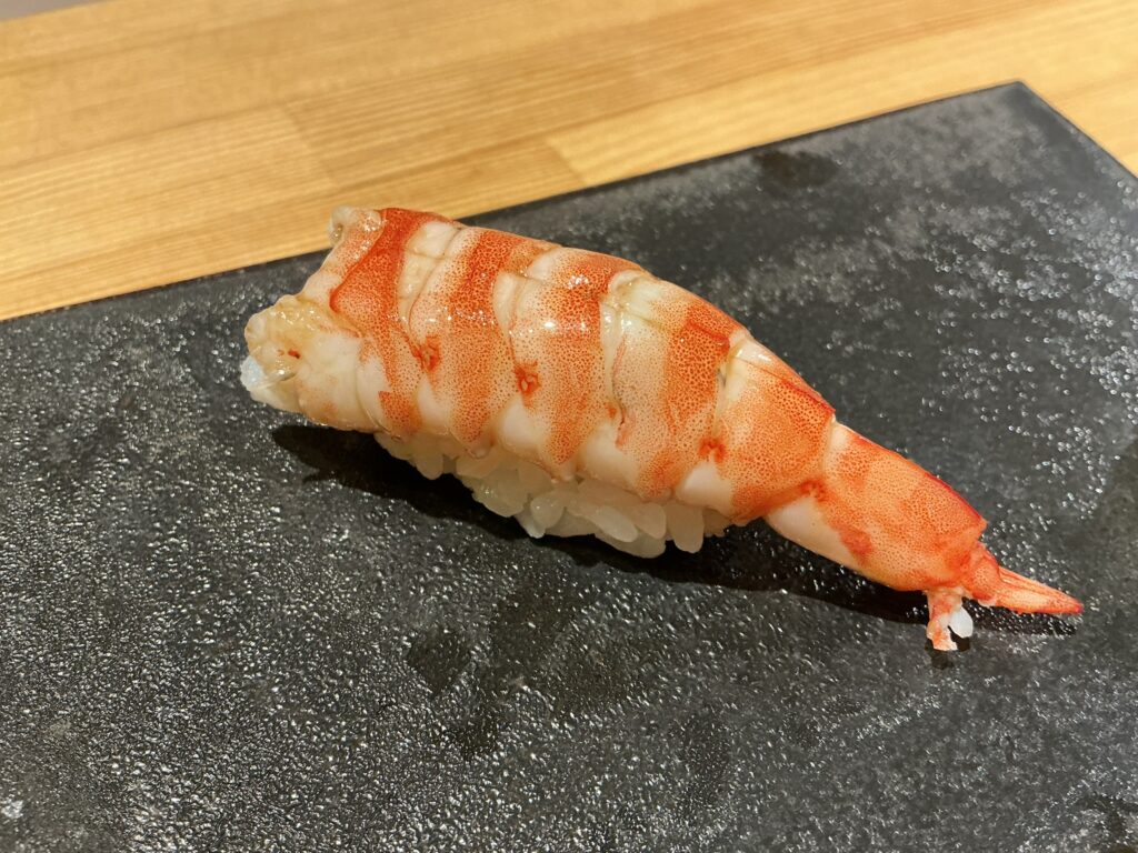 寿司こまちのクルマエビ
