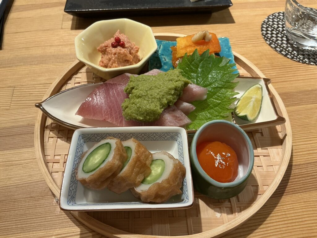 寿司こまちのお摘み