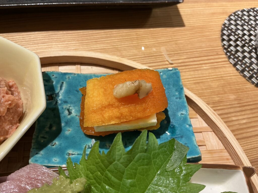 寿司こまちの柿バター