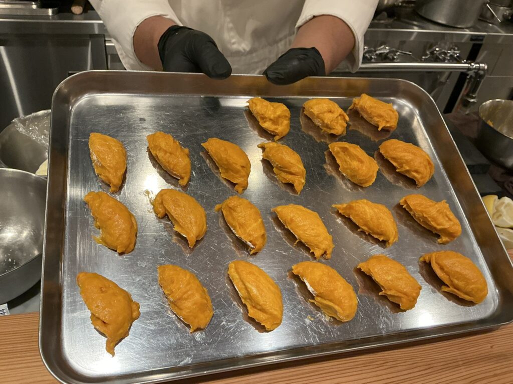 コンメディアのカボチャ