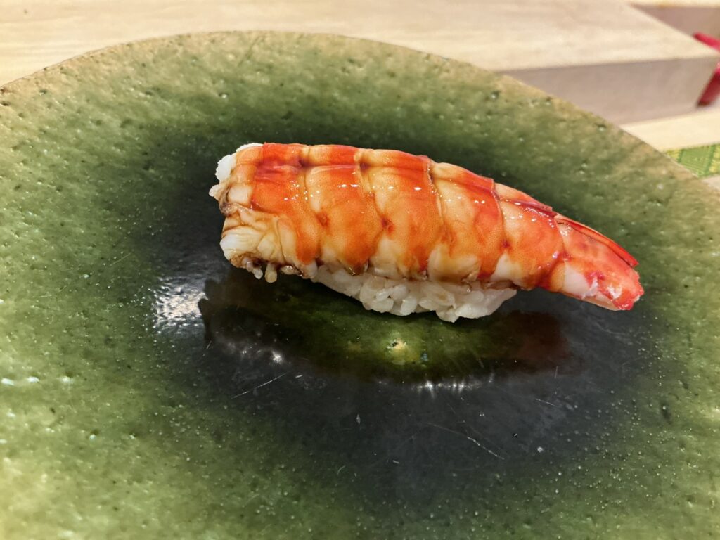 すし処漁美のクルマエビ