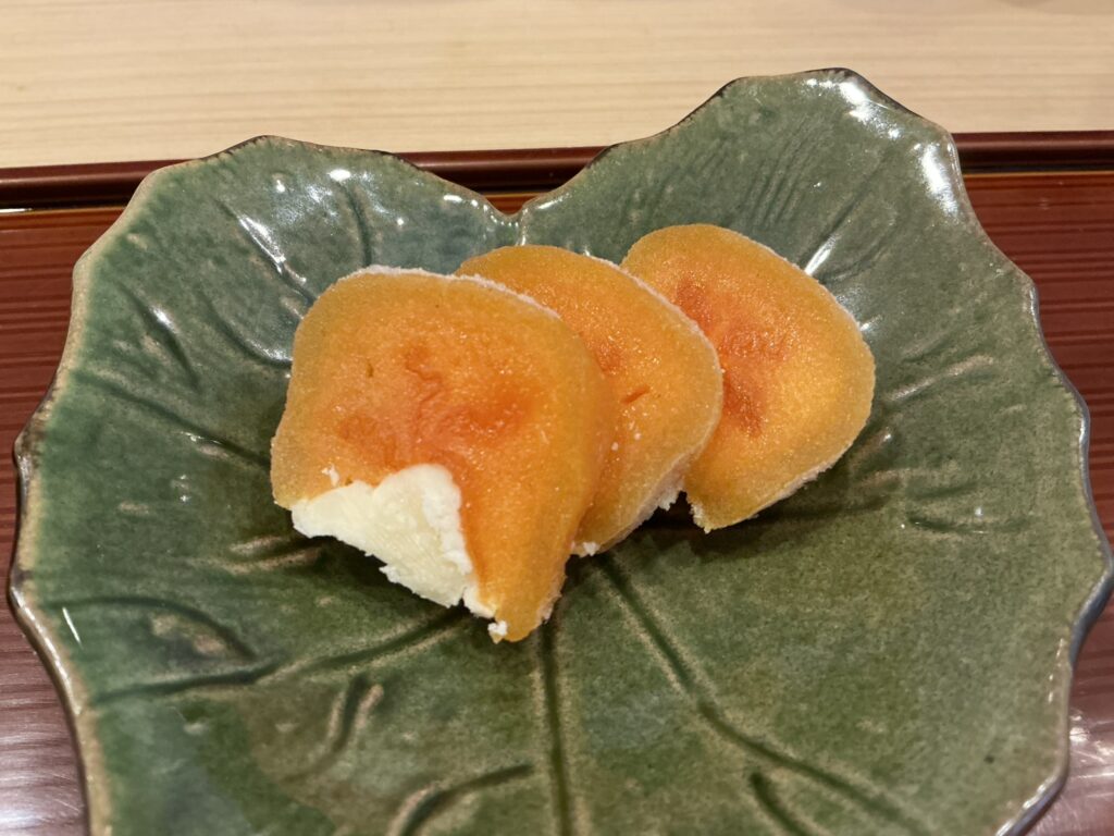 すし処漁美の干し柿バター