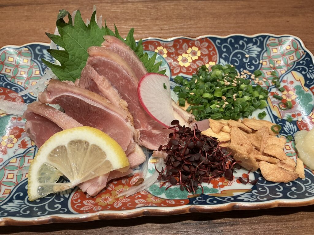 九州和食くろしきのももたたき