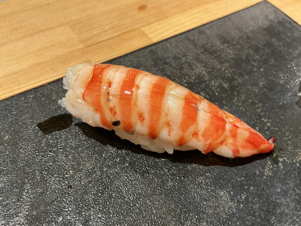寿司こまちのクルマエビ