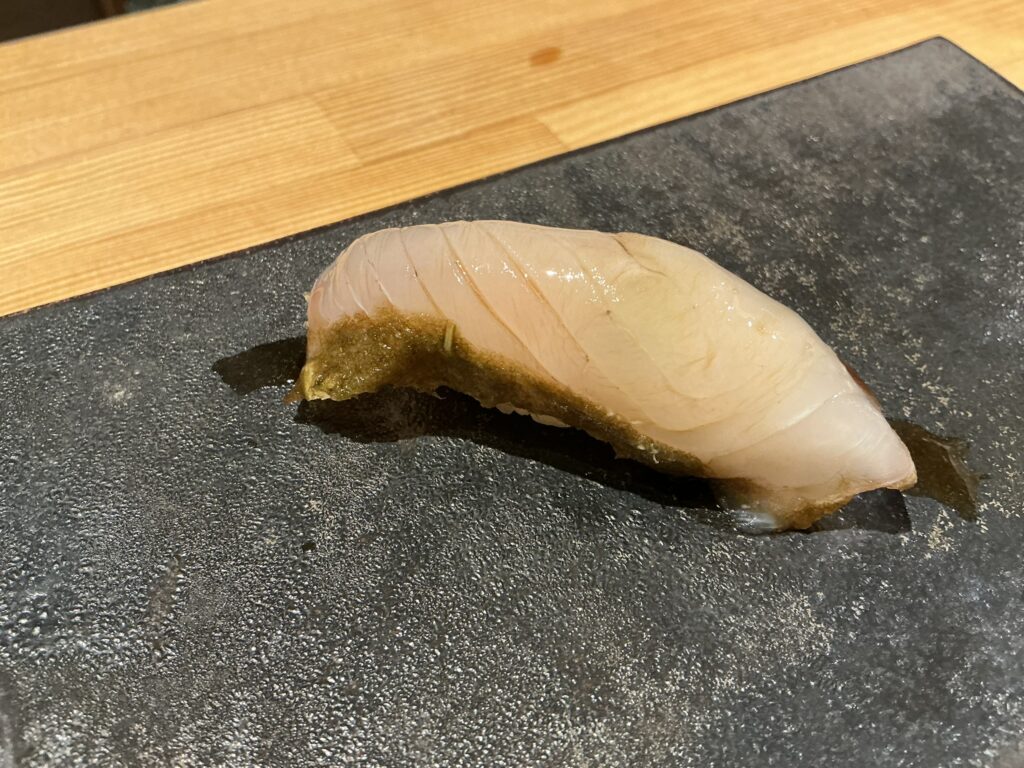 寿司こまちのマツカワカレイ