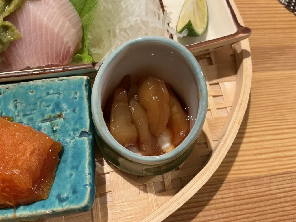 寿司こまちのアコヤガイ