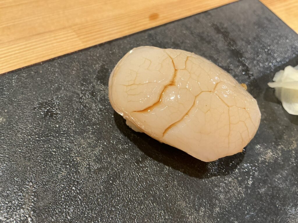 寿司こまちのホタテ