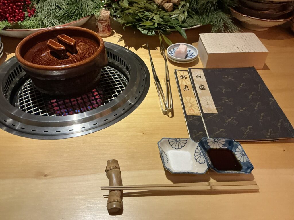 老中のカウンターセット