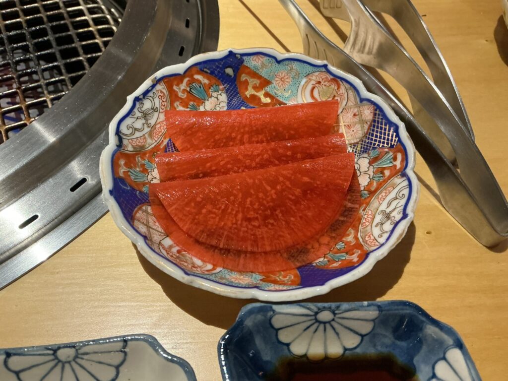 老中の漬物