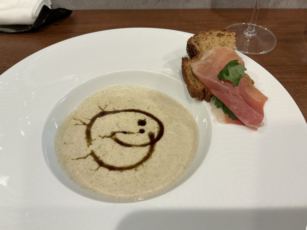 ラクルールデテの菊芋のスープ