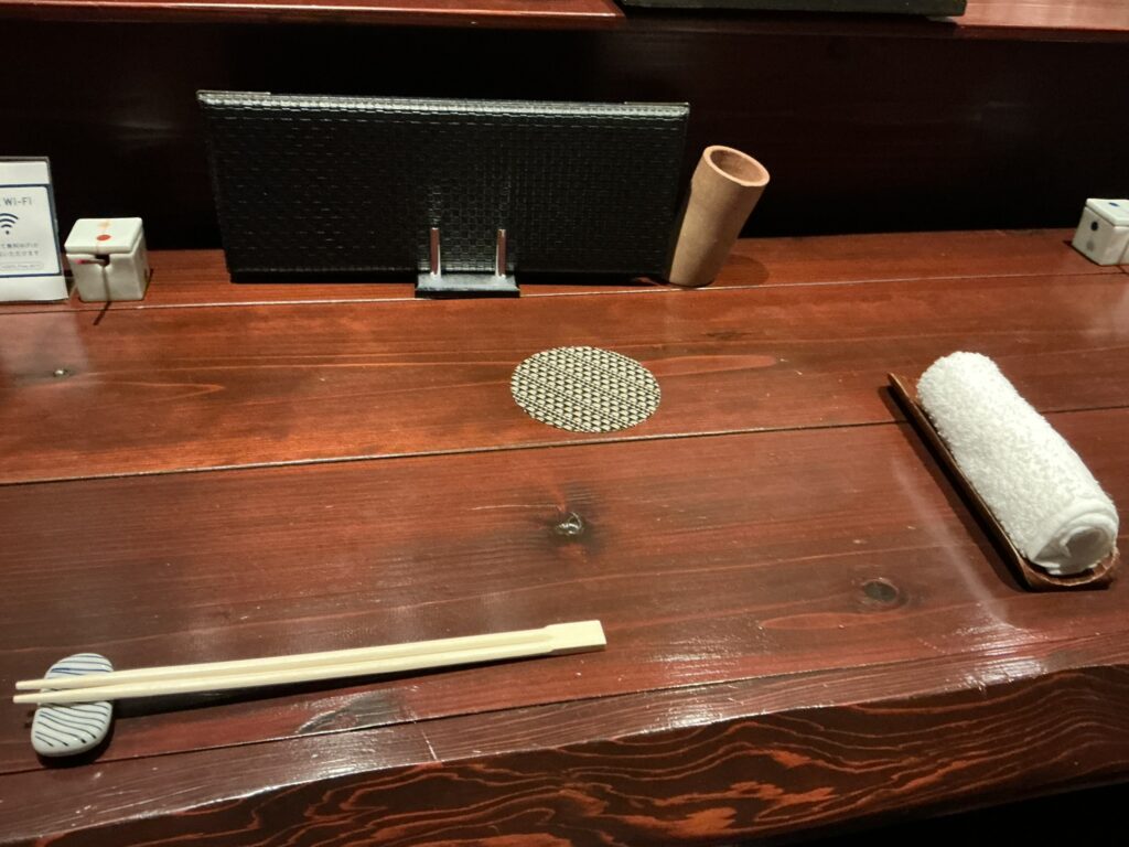 やきとり糸のカウンターセット