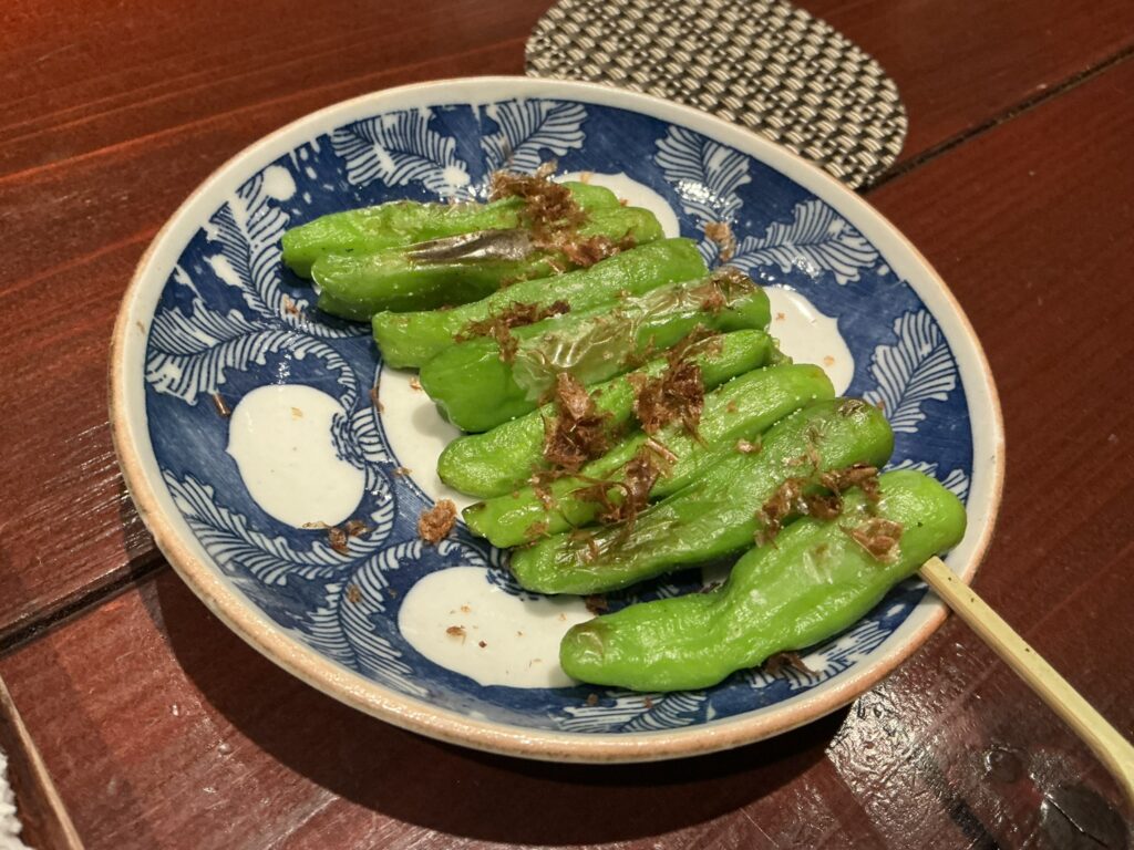 やきとり糸のシシトウ